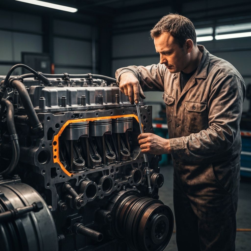 Expert diesel engine repair