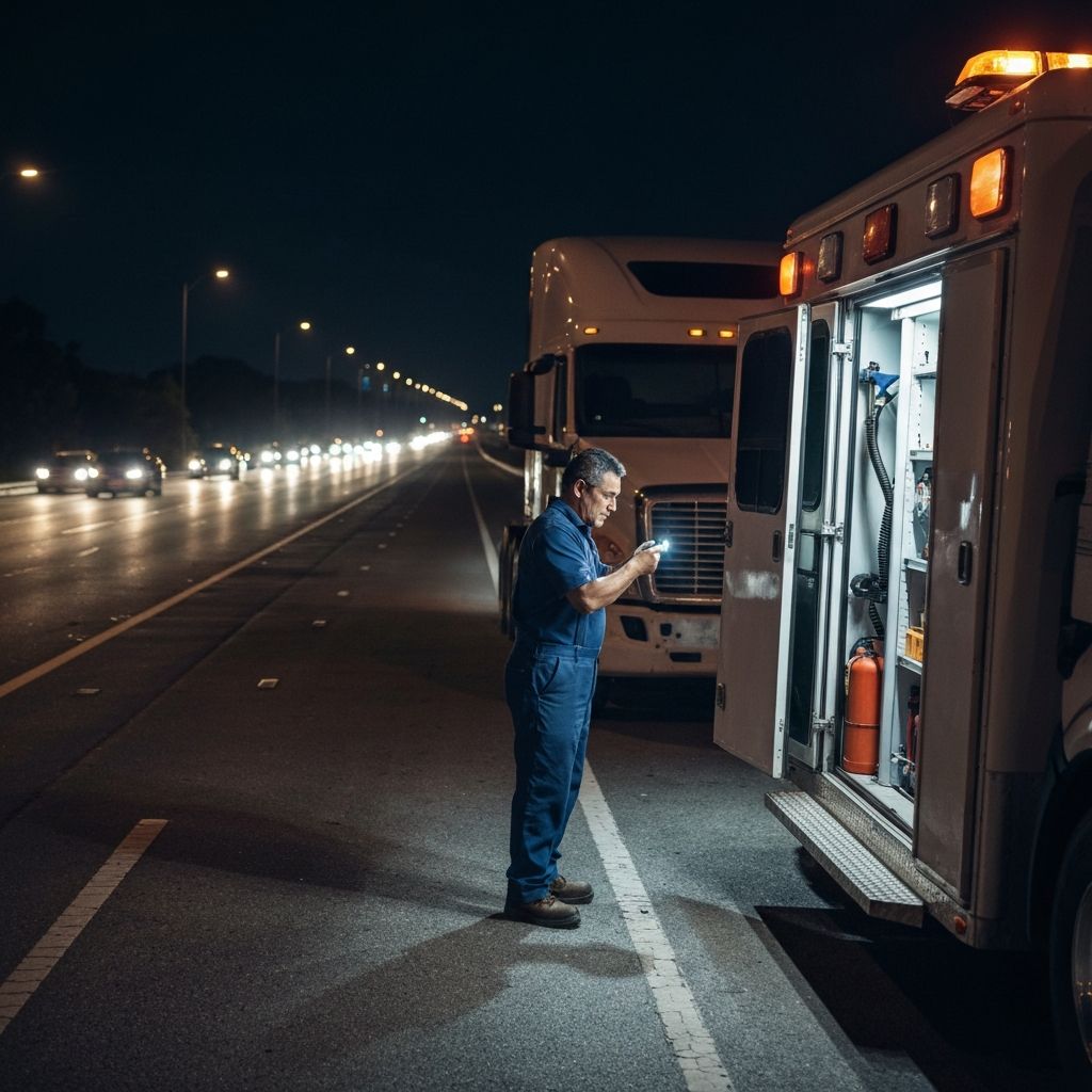 24/7 emergency road service